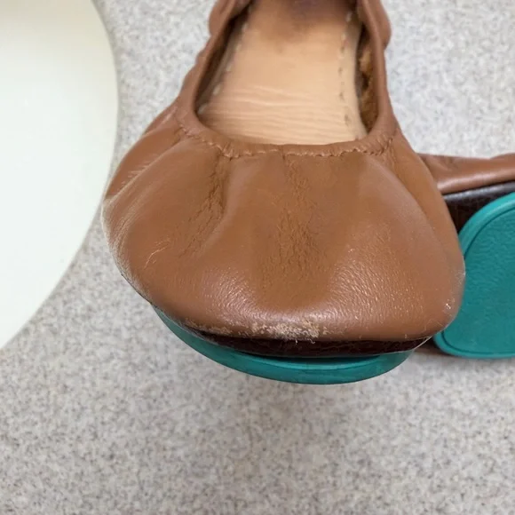 Tieks Women's Brown Leather Flats Chestnut size 8 - Picture 8 of 14